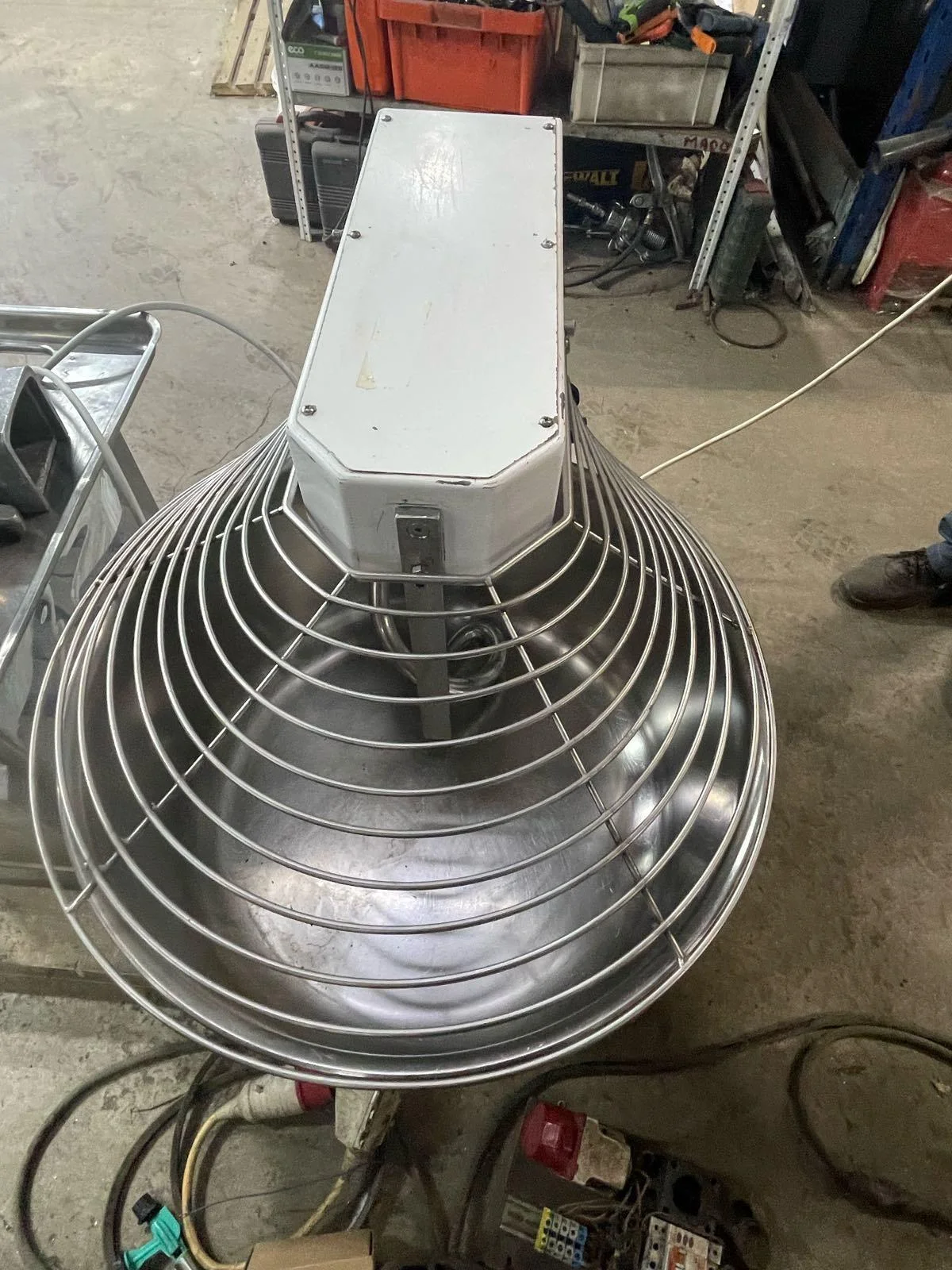 Тестомес MEC SK-55, 2 скорости, дежа на 54 л. 3